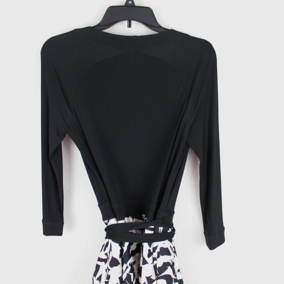 NWOT Diane Von Furstenberg DVF Jewel Wrap Dress– Fit & Flare Office-to-evening - Picture 6 of 15